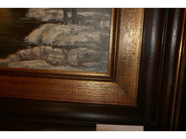 Schilderij op paneel - afbeelding 2 van  2