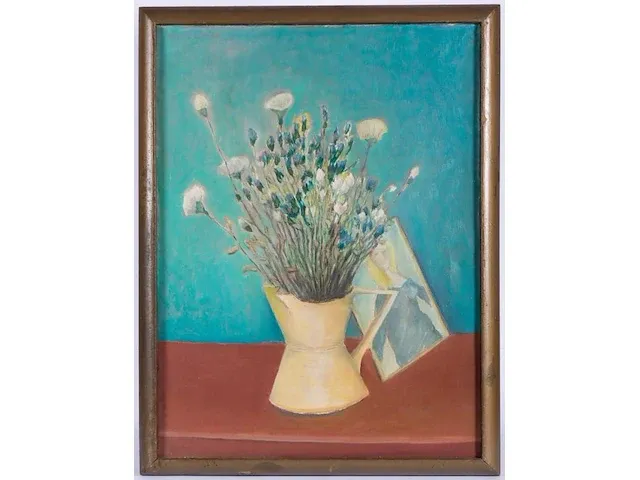 Schilderij paul schmitz (1910-1974) - afbeelding 1 van  2