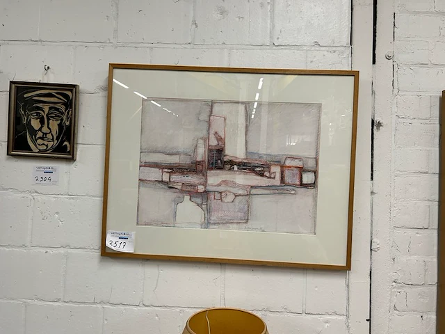 Schilderij paul van gijsegem 1995 - afbeelding 1 van  10