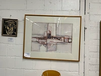 Schilderij paul van gijsegem 1995 - afbeelding 1 van  10