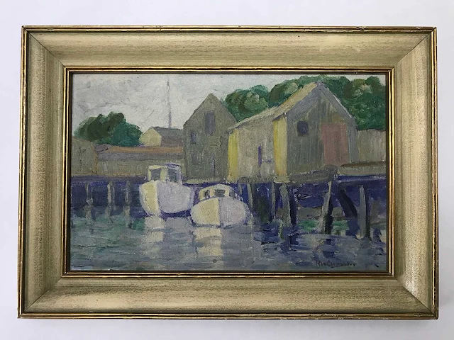Schilderij rachel rae carpenter. museum nantucket. gesigneerd. - afbeelding 7 van  36