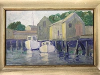 Schilderij rachel rae carpenter. museum nantucket. gesigneerd. - afbeelding 8 van  36
