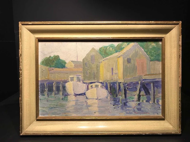 Schilderij rachel rae carpenter. museum nantucket. gesigneerd. - afbeelding 13 van  36