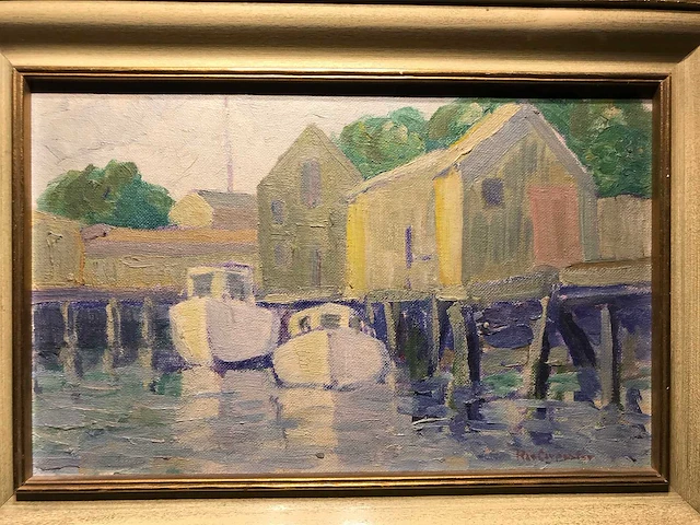 Schilderij rachel rae carpenter. museum nantucket. gesigneerd. - afbeelding 14 van  36