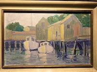 Schilderij rachel rae carpenter. museum nantucket. gesigneerd. - afbeelding 14 van  36