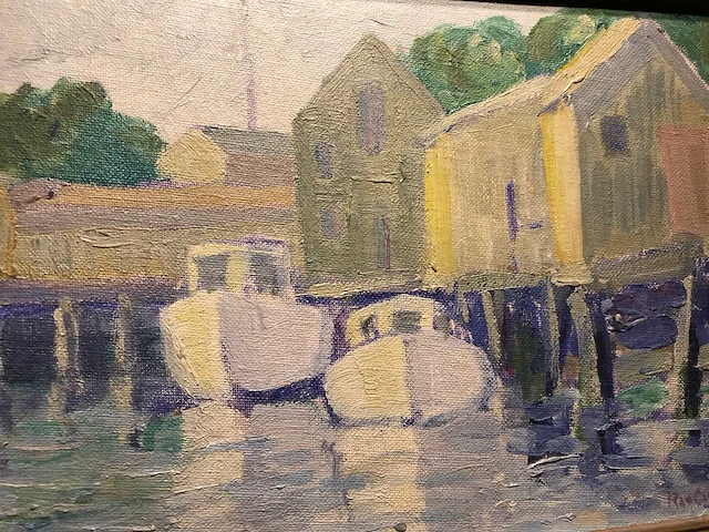 Schilderij rachel rae carpenter. museum nantucket. gesigneerd. - afbeelding 15 van  36
