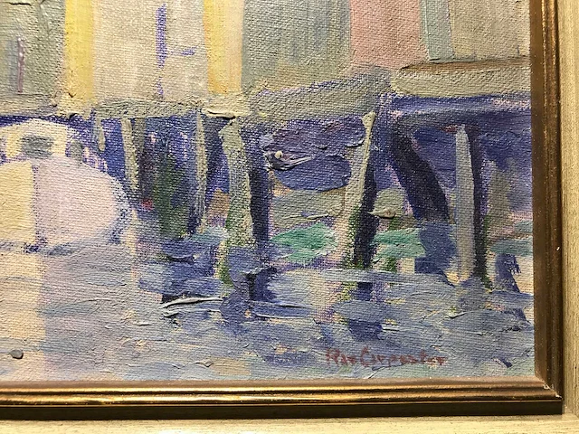 Schilderij rachel rae carpenter. museum nantucket. gesigneerd. - afbeelding 16 van  36
