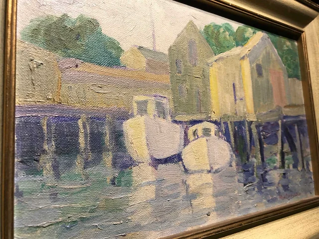Schilderij rachel rae carpenter. museum nantucket. gesigneerd. - afbeelding 17 van  36
