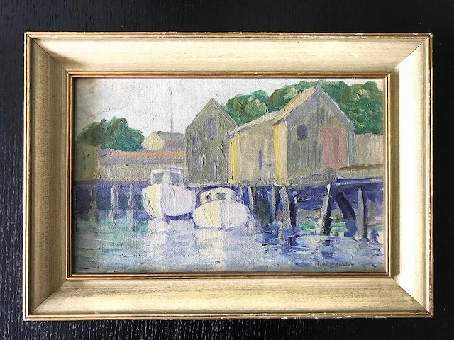 Schilderij rachel rae carpenter. museum nantucket. gesigneerd. - afbeelding 20 van  36