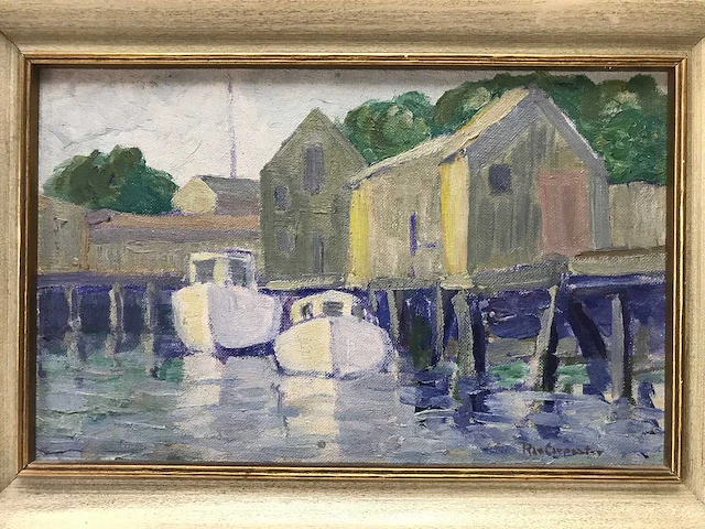 Schilderij rachel rae carpenter. museum nantucket. gesigneerd. - afbeelding 12 van  36