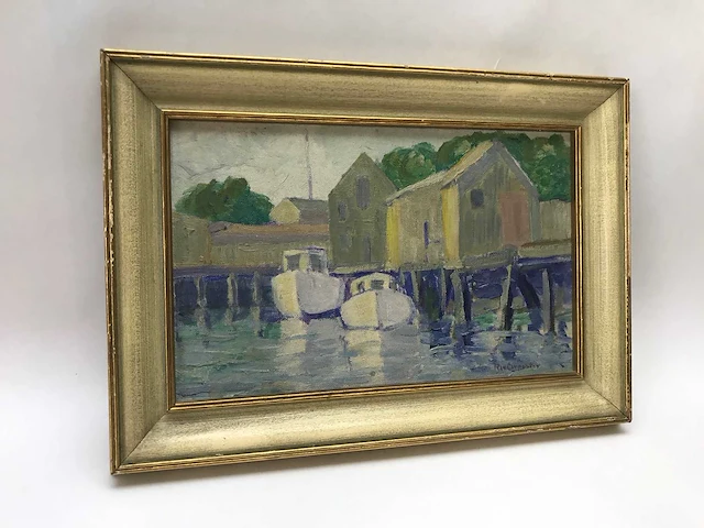 Schilderij rachel rae carpenter. museum nantucket. gesigneerd. - afbeelding 31 van  36