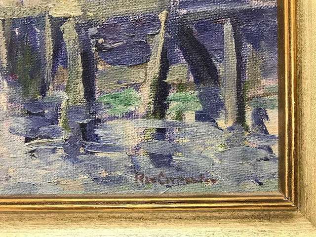 Schilderij rachel rae carpenter. museum nantucket. gesigneerd. - afbeelding 32 van  36