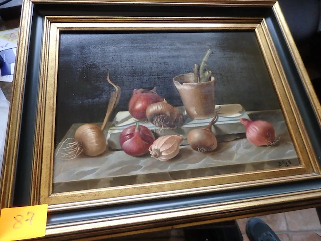 Schilderij stilleven h.bals 50cm x 37cm - afbeelding 1 van  3