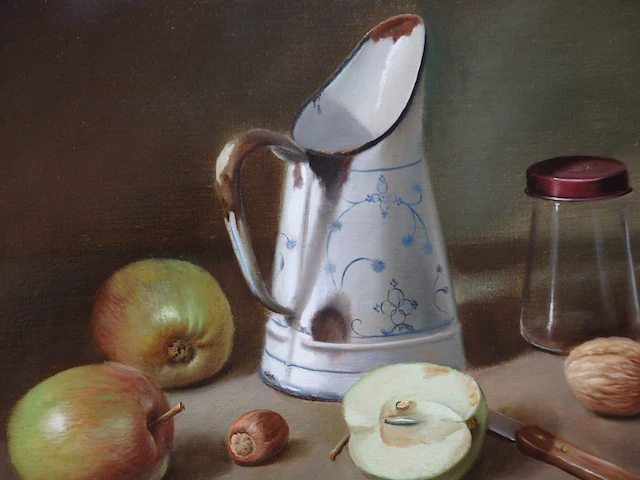 Schilderij stilleven h.bals 50cm x 37cm - afbeelding 2 van  3