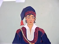 Schilderij traditionele klederdracht (x3) - afbeelding 3 van  5