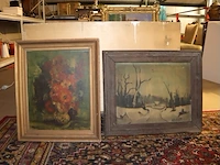 Schilderij (x2) - afbeelding 1 van  8