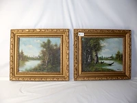 Schilderij (x2) - afbeelding 1 van  9