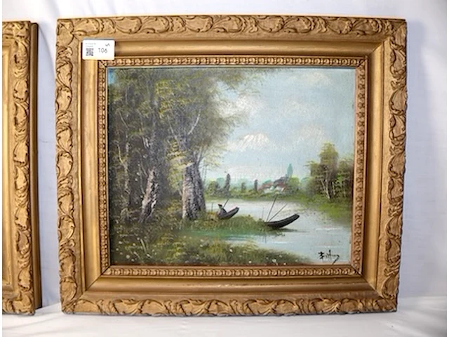 Schilderij (x2) - afbeelding 6 van  9