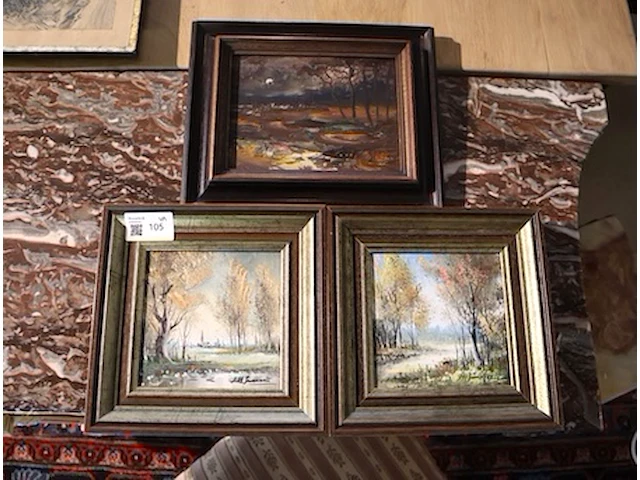 Schilderij (x3) - afbeelding 1 van  7