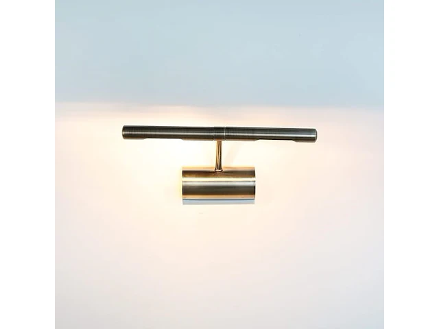 Schilderijlamp van metaal in brons 2xg9 b: 30c - afbeelding 2 van  4
