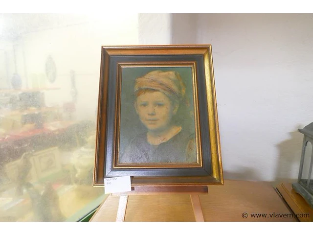 Schilderijtje op doek - afbeelding 2 van  2