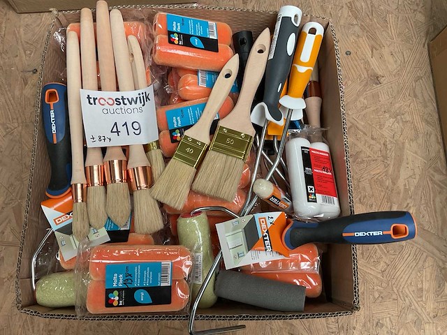 Schildersgereedschap (87x) - afbeelding 1 van  7