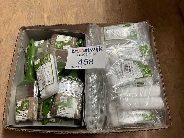 Schildersgereedschap voor houtbescherming (64x) - afbeelding 1 van  4