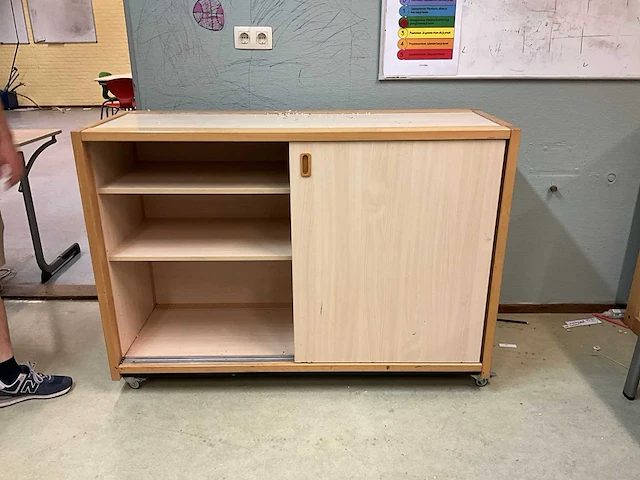 Schilte schoolkast - afbeelding 3 van  4