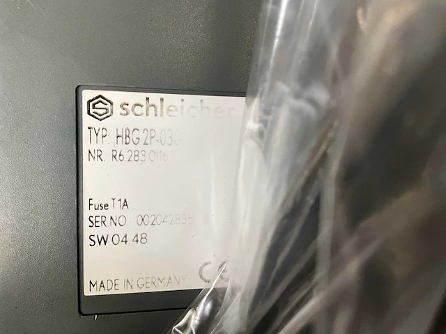 Schleicher hbg2p-030 bedieningspaneel (3x) - afbeelding 5 van  5