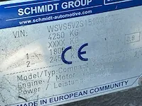 Schmidt 250 swingo borstelveegmachine / rijdend - afbeelding 9 van  10