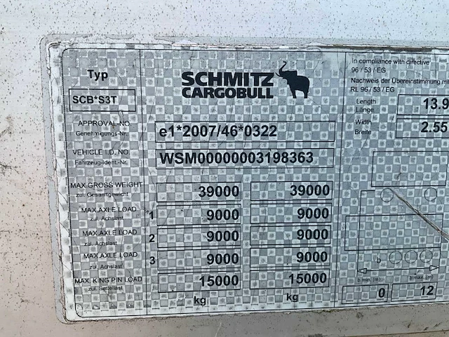 Schmitz cargobull scb*s3t oplegger - afbeelding 19 van  31