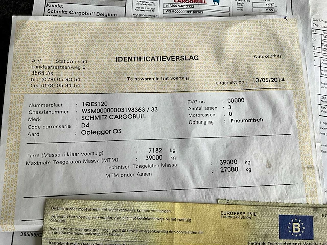 Schmitz cargobull scb*s3t oplegger - afbeelding 22 van  31