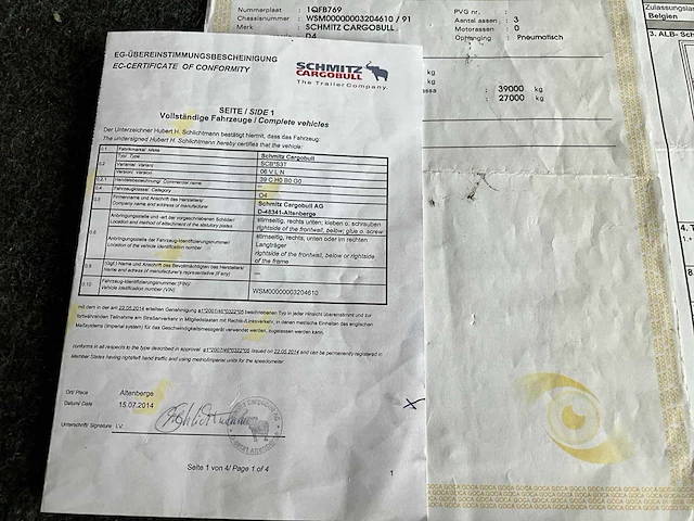 Schmitz cargobull scb*s3t oplegger - afbeelding 24 van  31