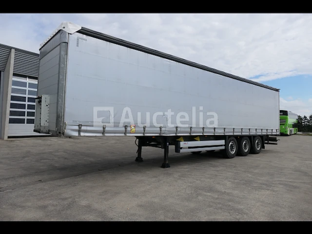 Schmitz cargobull schuifzeiloplegger dekzeil platform en vloer voor coil transport - afbeelding 29 van  34
