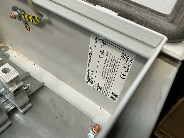 Schneider a-868 metalen schakelkast - afbeelding 5 van  5