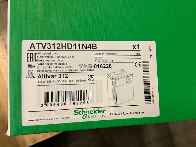 Schneider altivar 312 atv312hd11n4b frequentieregelaar - afbeelding 5 van  13
