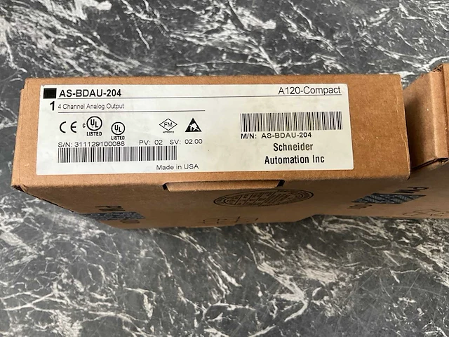 Schneider as-bdau-204 analoge output (2x) - afbeelding 3 van  4