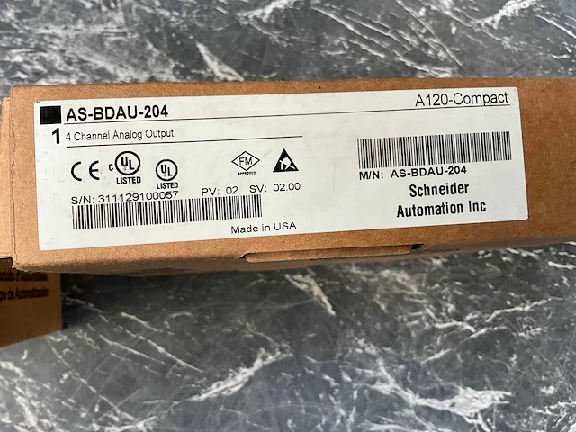 Schneider as-bdau-204 analoge output (2x) - afbeelding 5 van  5