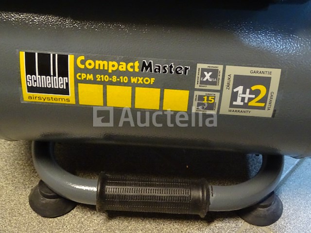 Schneider cpm 210-8-10 wxof professionele compressor - winkelwaarde €641 - afbeelding 3 van  9