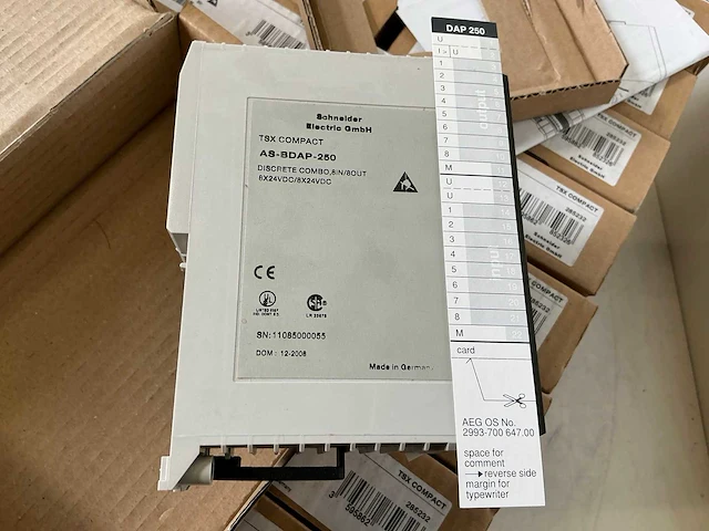 Schneider tsx compact as-bdap-250 plc module (20x) - afbeelding 5 van  7
