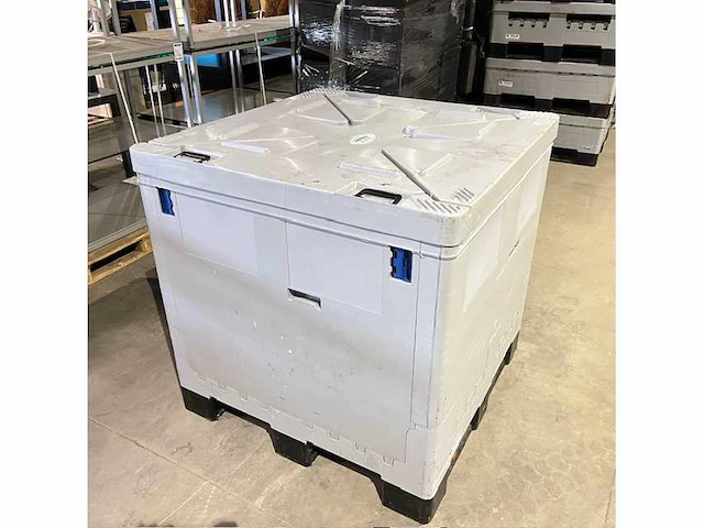 Schoeller allibert - 254126 - inklapbare palletboxen (7x) - afbeelding 1 van  10