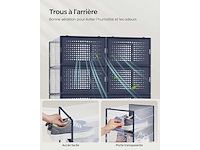 Schoenendozen - doorzichtig & carbon blue (x144) - afbeelding 7 van  9