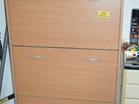 Schoenenkast met 3 lades - met inhoud - afbeelding 1 van  3