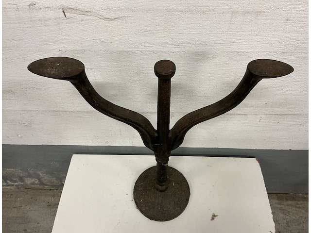 Schoenmakersleest in gietijzer - afbeelding 2 van  2