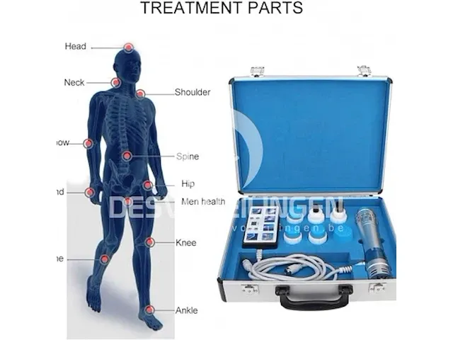 Schokgolftherapie-apparaat ed-behandeling - afbeelding 3 van  5