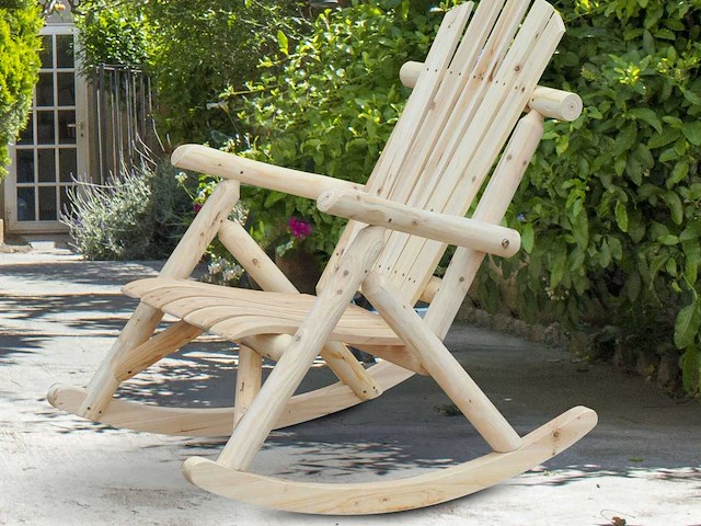 Schommelende adirondack tuinstoel - afbeelding 1 van  6