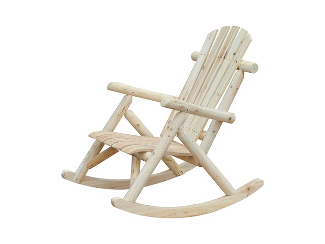 Schommelende adirondack tuinstoel - afbeelding 3 van  6