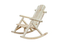 Schommelende adirondack tuinstoel - afbeelding 3 van  6