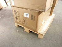 Schommelstoel met lendenkussen, brede zitting, beukenhouten frame, tot 120 kg, beige - afbeelding 7 van  7