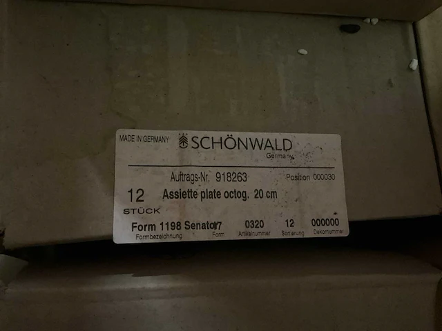 Schönwald - 6207 - crockery (504x) - afbeelding 6 van  6